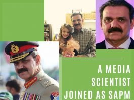 A media scientist the 3rd Bajwa selected SAPM for Ministry of Information
