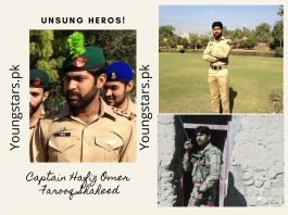 Pak Army Unsung Heros Captain Hafiz Omer Farooq Shaheed [youngstars.pk]